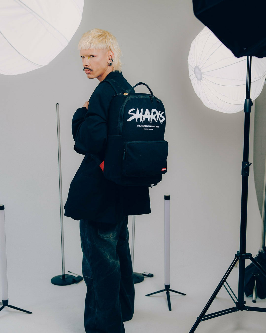SHARKS CREATIVE DEPT CARGO HERO BACKPACK | Sprayground Online