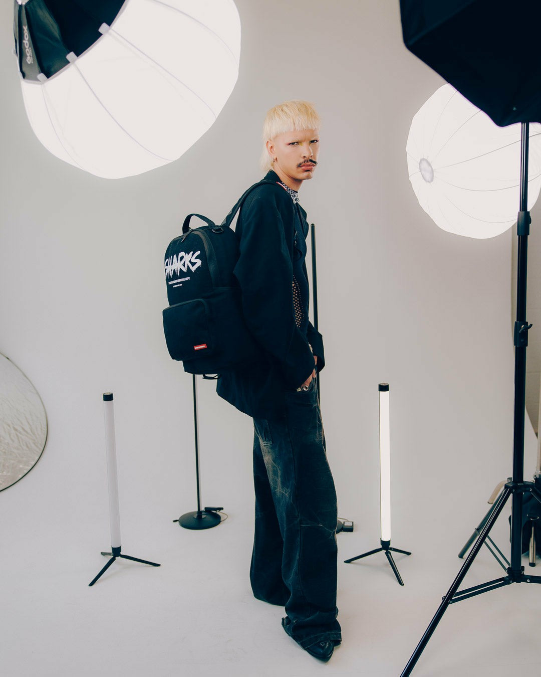 SHARKS CREATIVE DEPT CARGO HERO BACKPACK | Sprayground Online