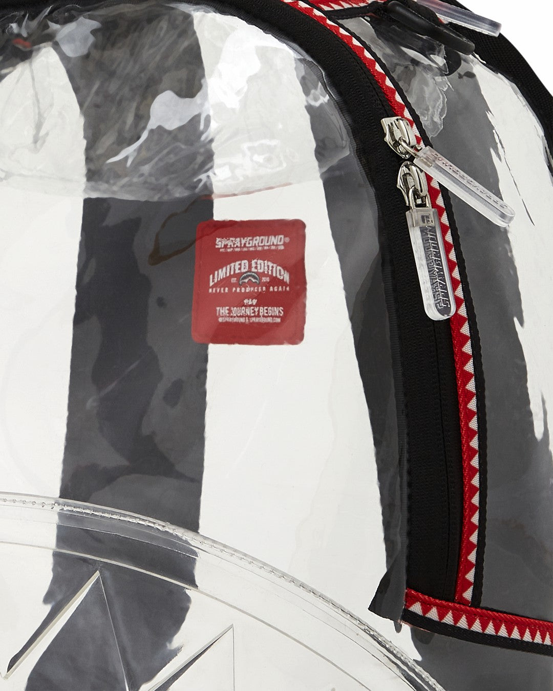 100% CLEAR BACKPACK SHARK | Sprayground Discount