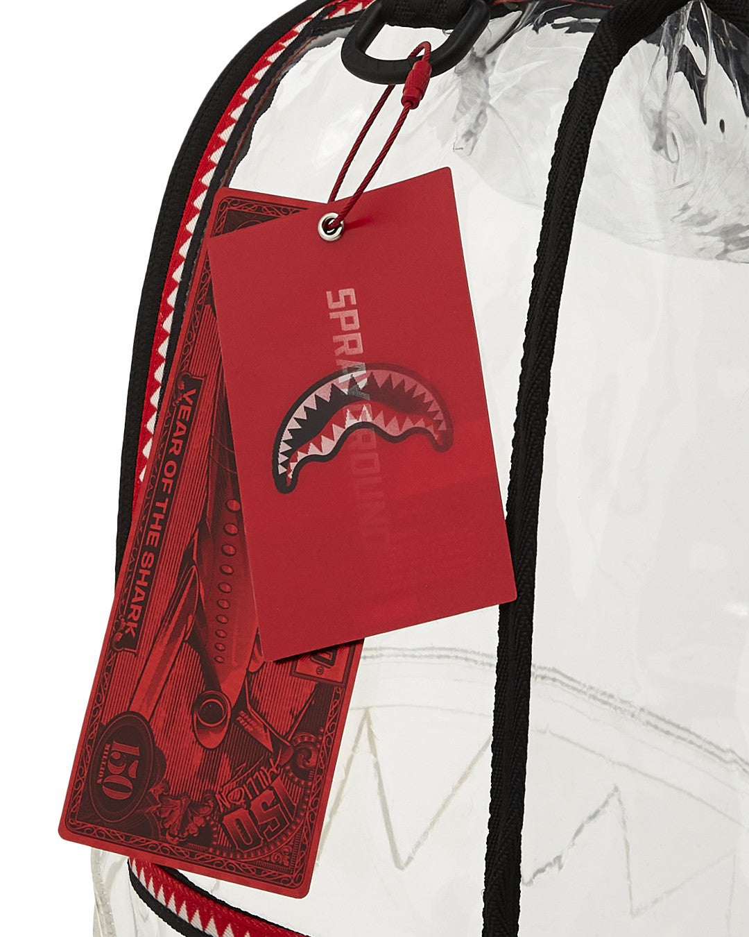 100% CLEAR BACKPACK SHARK | Sprayground Discount