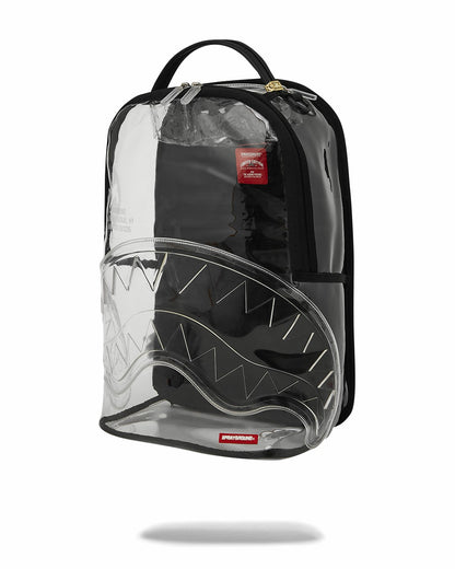 CLEAR BACKPACK - SHARK CENTRAL | Sprayground for sale