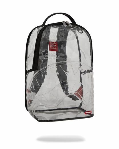 100% CLEAR BACKPACK - SHARK CENTRAL | Sprayground Clearance