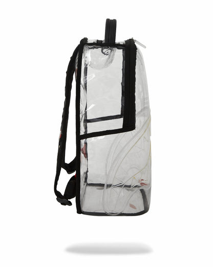 100% CLEAR BACKPACK - SHARK CENTRAL | Sprayground Clearance
