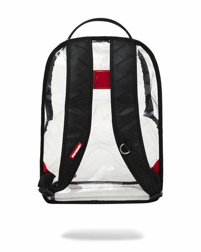 100% CLEAR BACKPACK - SHARK CENTRAL | Sprayground Clearance