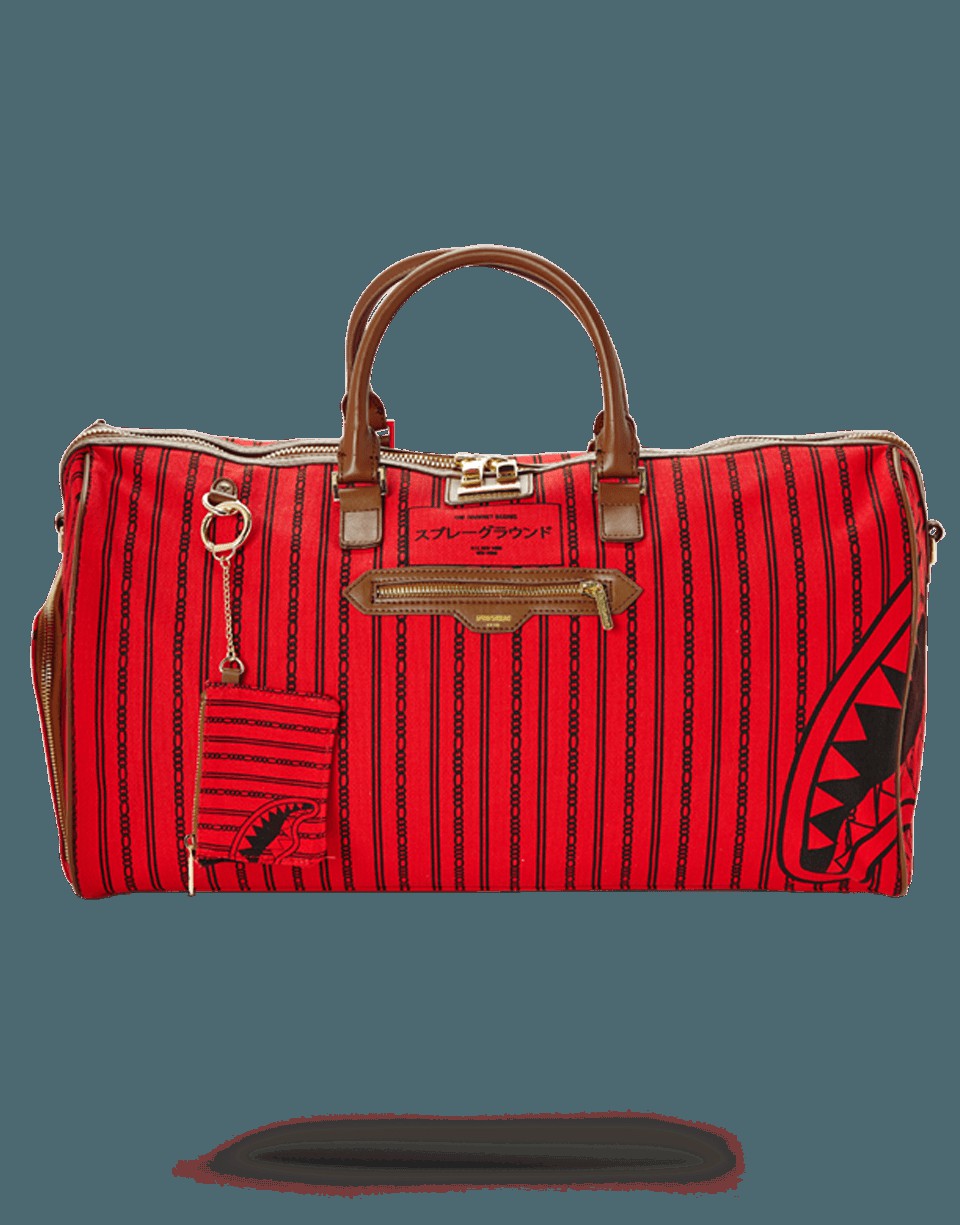 REVERSE SHARKS IN PARIS DUFFLE | Sprayground for sale