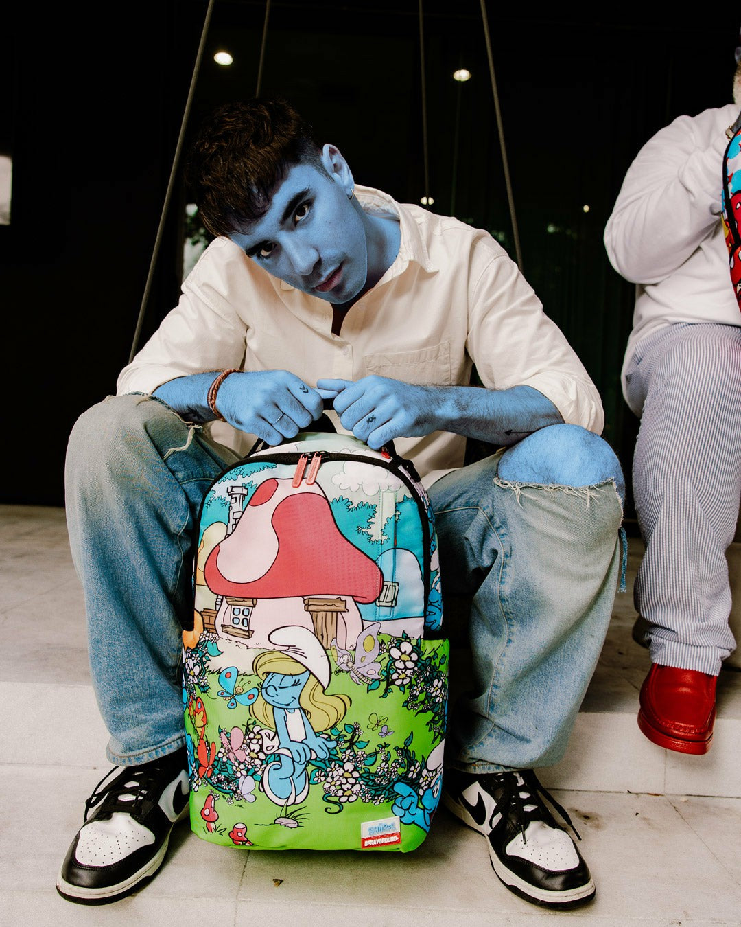 SMURFS IN THE GARDEN BACKPACK | Sprayground sale