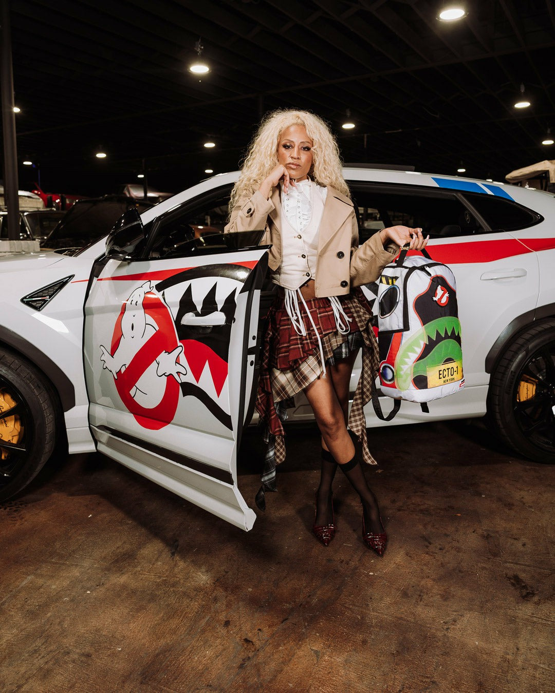 GHOSTBUSTERS ECTO-SHARK BACKPACK | Sprayground Discount