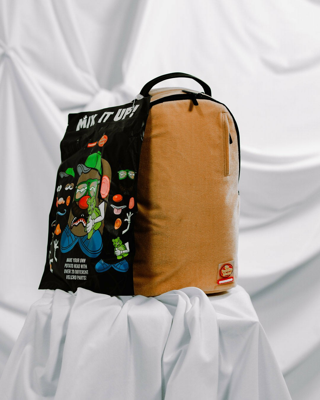 MR. POTATO HEAD VELCRO PATCH MIX-IT-UP DLXSV BACKPACK | Sprayground for sale