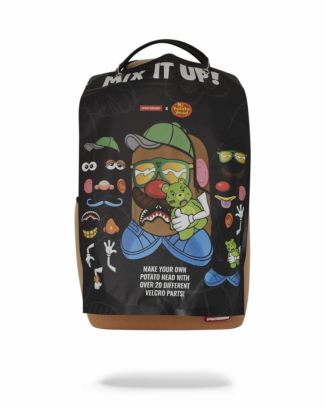 MR. POTATO HEAD VELCRO PATCH MIX-IT-UP DLXSV BACKPACK | Sprayground for sale