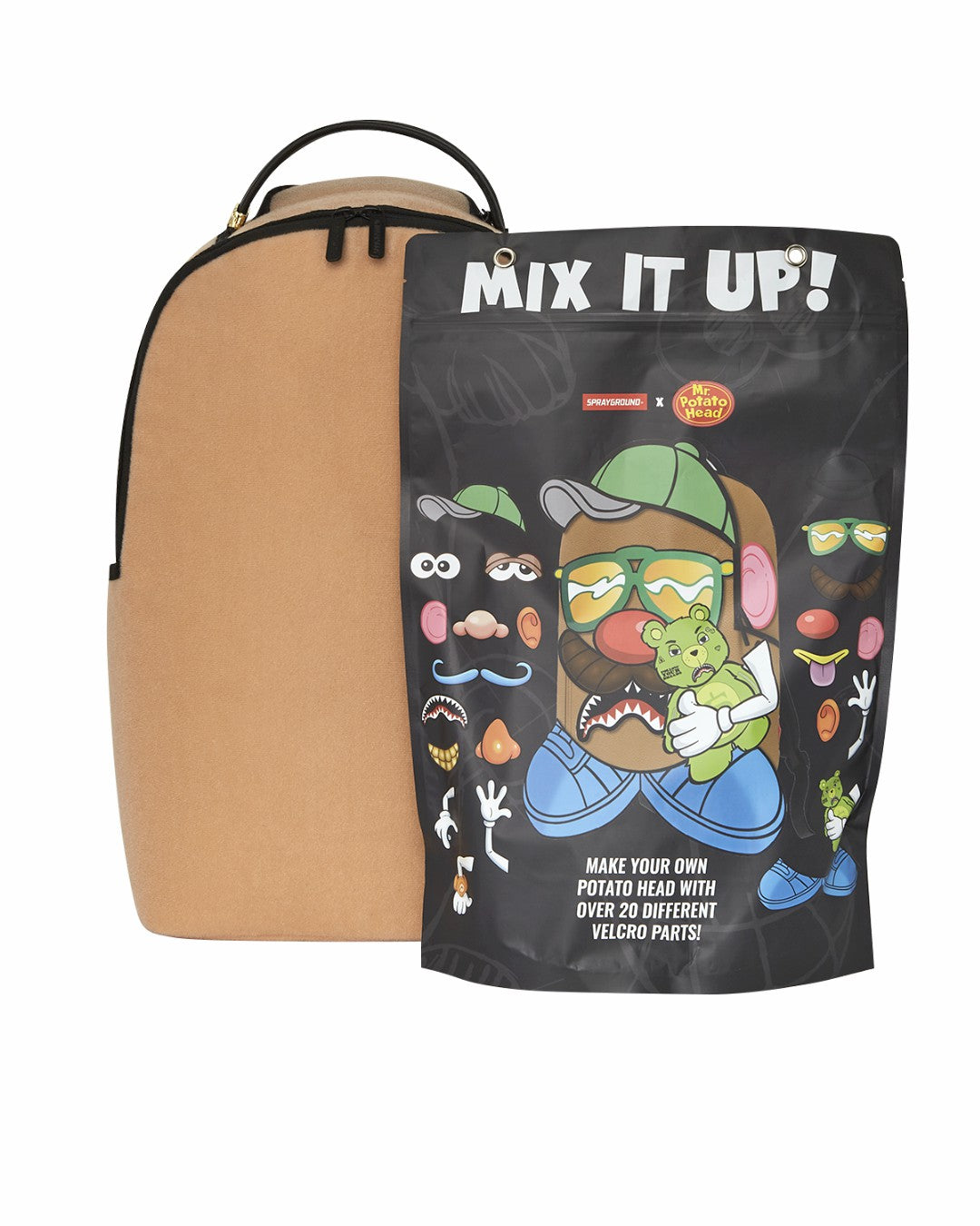 MR. POTATO HEAD VELCRO PATCH MIX-IT-UP DLXSV BACKPACK | Sprayground for sale