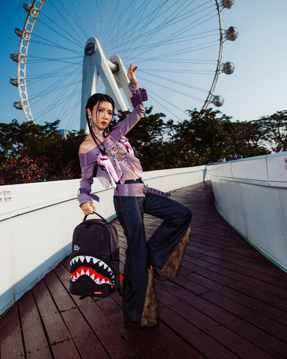 SHARK CENTRAL DENIM VENOM BACKPACK | Sprayground Online