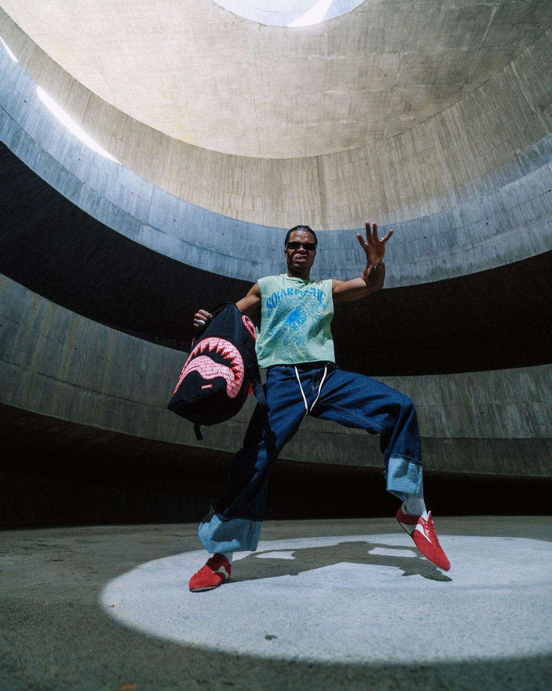 CHOMP AND STOMP DLX COTTON BACKPACK | Sprayground US