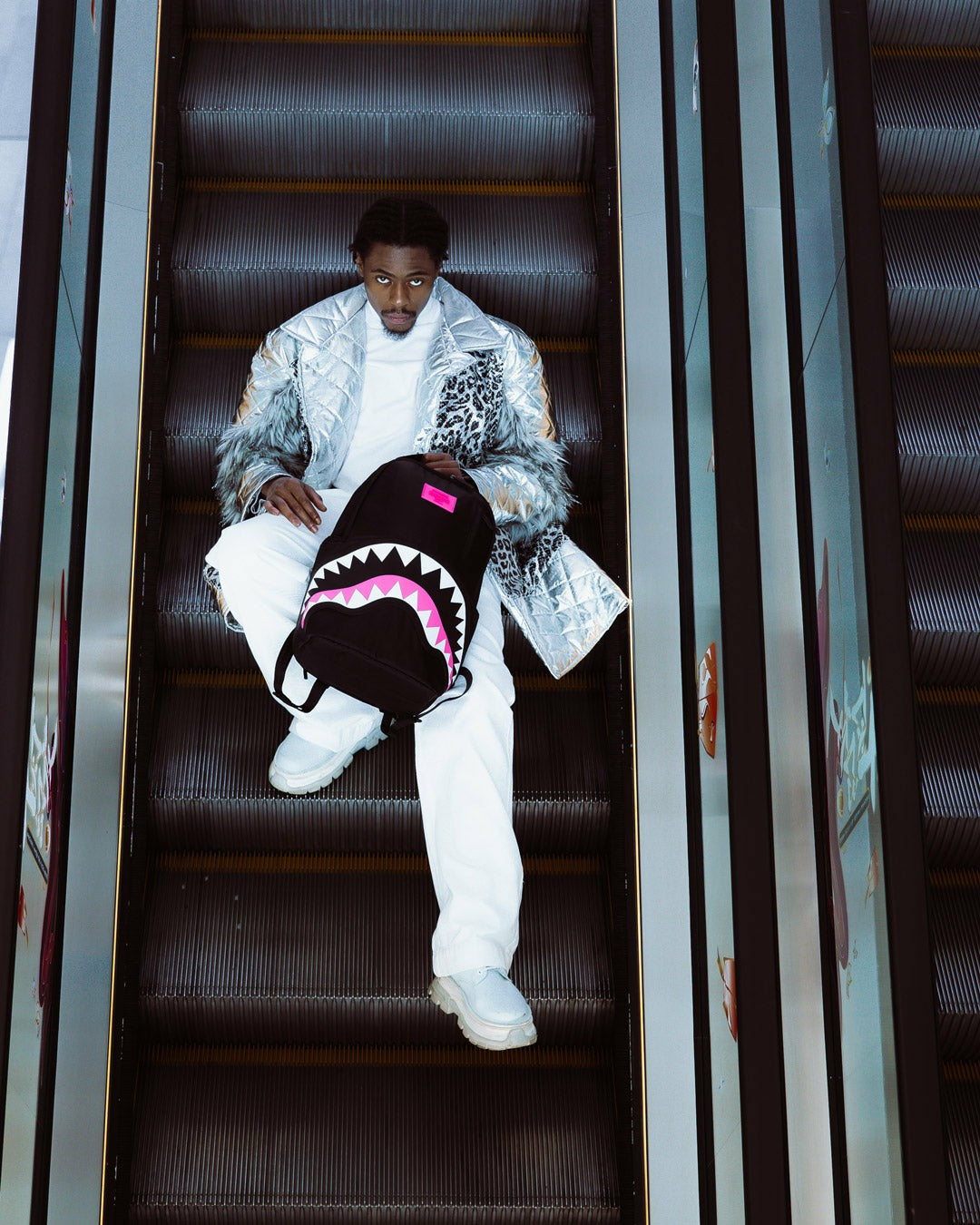 SHARK CENTRAL 2.0 NEON VENOM BACKPACK | Sprayground for sale