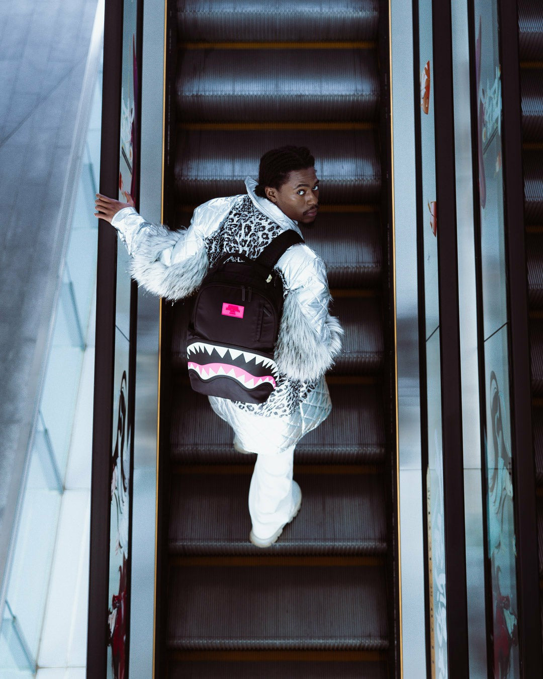 SHARK CENTRAL 2.0 NEON VENOM BACKPACK | Sprayground for sale