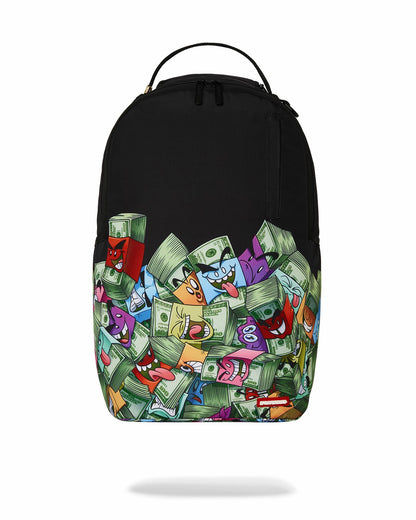 STACKED AND RELAXED MONEY BOYS BACKPACK | Sprayground for sale