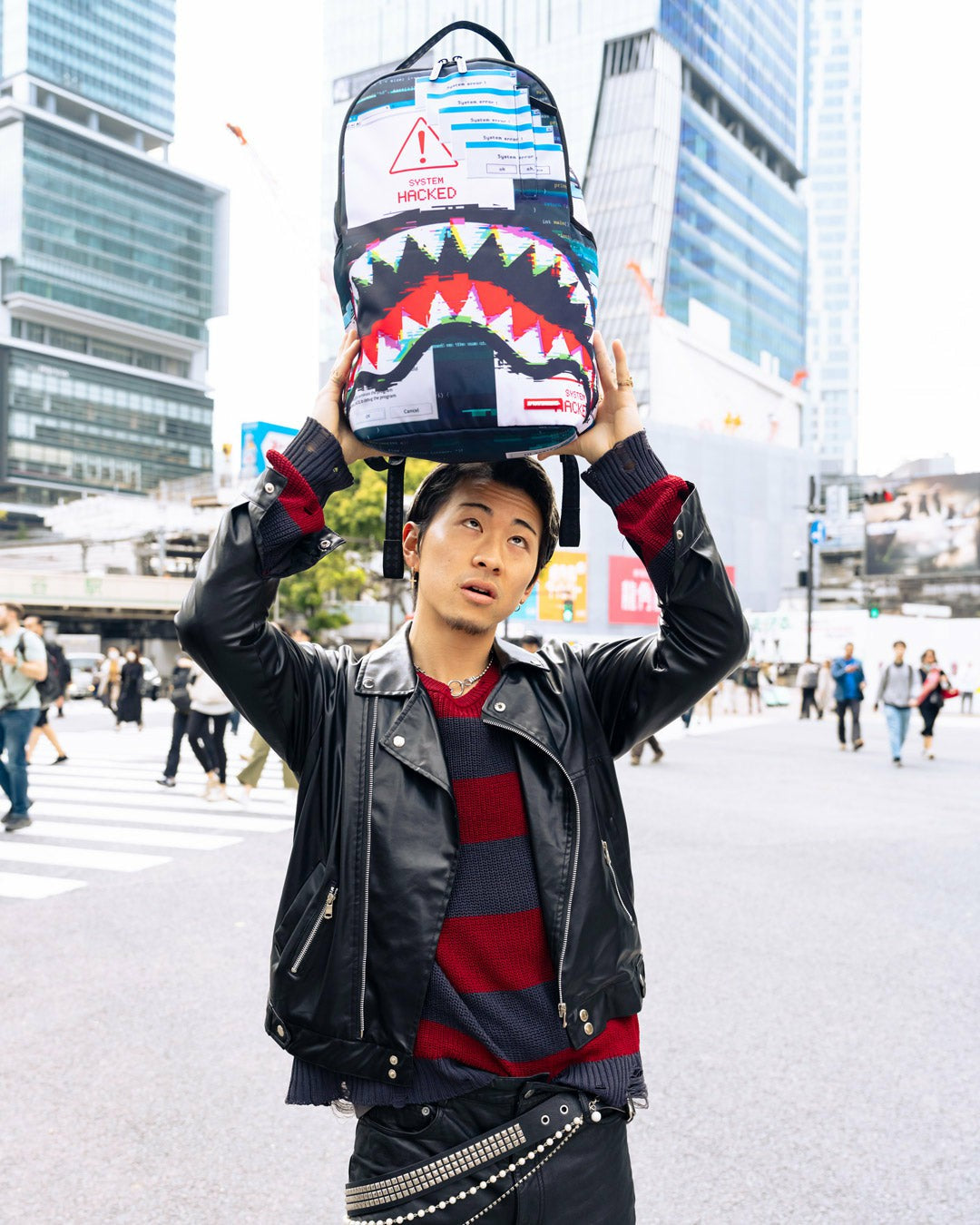 HACKED & STACKED BUT I STILL GOT YOUR BACK DLXR BACKPACK | Sprayground Online