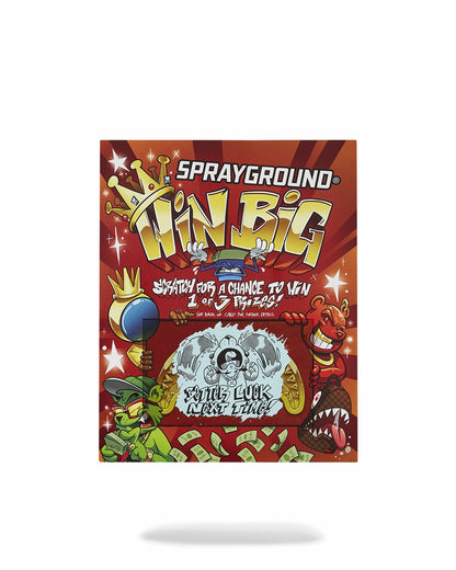 BIG MONEY BIG MONEY BACKPACK (COMES WITH SCRATCH OFF PLAYING CARD) | Sprayground sale