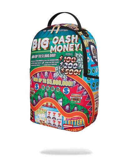 BIG MONEY BIG MONEY BACKPACK (COMES WITH SCRATCH OFF PLAYING CARD) | Sprayground sale