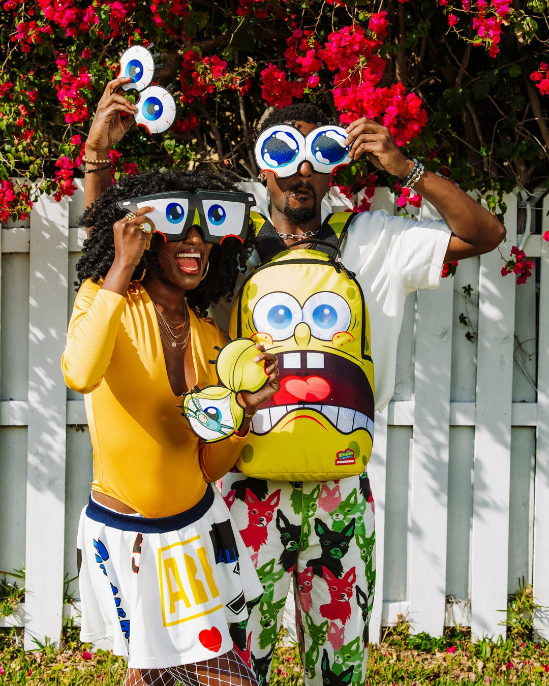 SPONGEBOB EYE POP REMOVABLE EYES BACKPACK | Sprayground sale