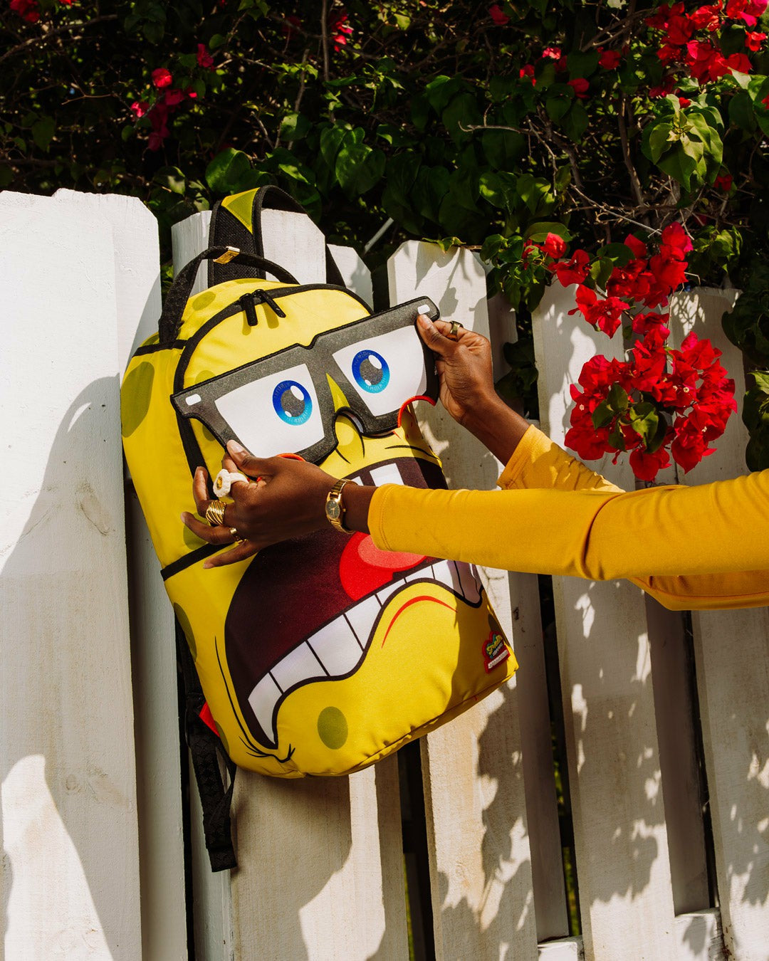 SPONGEBOB EYE POP REMOVABLE EYES BACKPACK | Sprayground sale