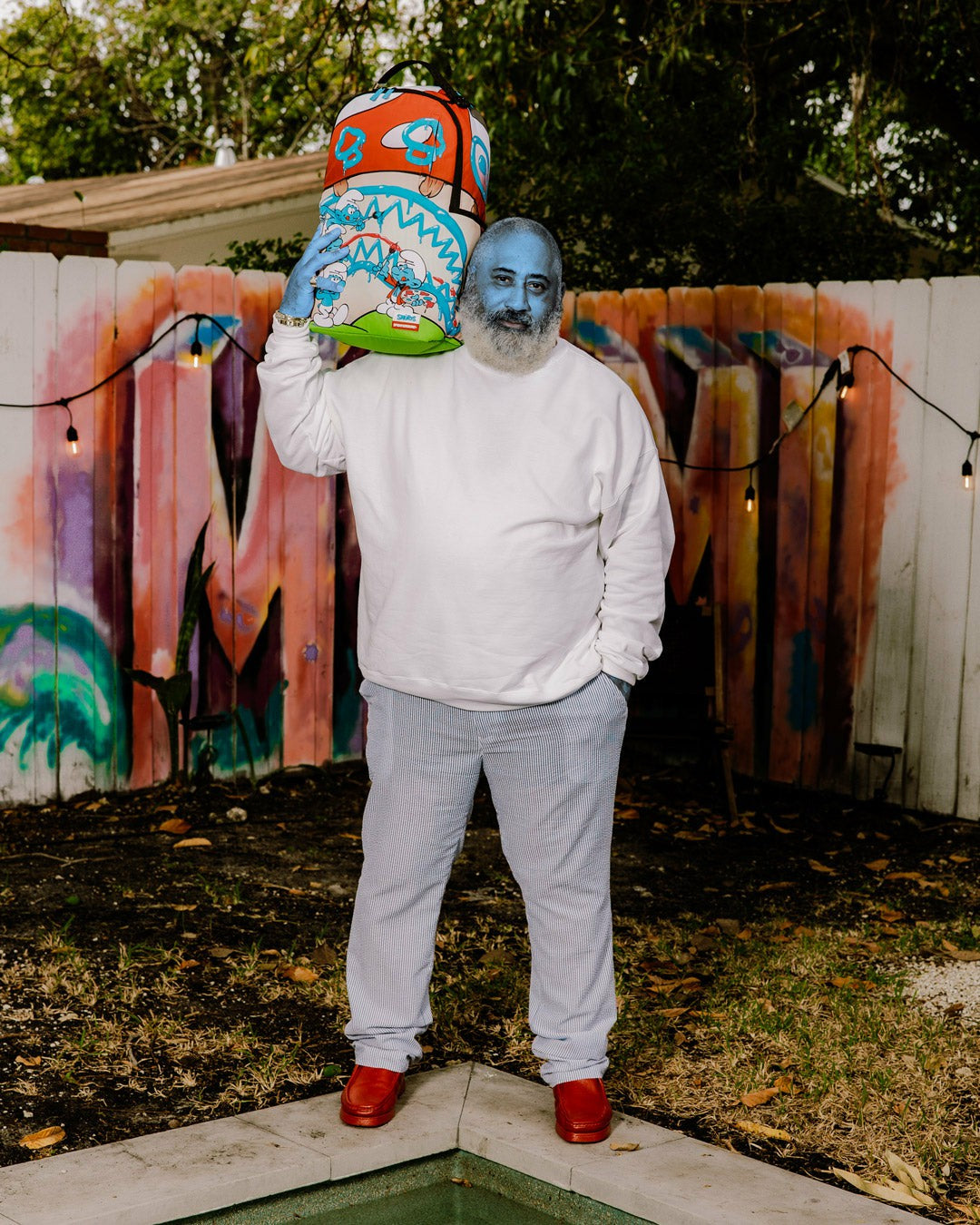 SMURFS ART PARTY BACKPACK | Sprayground Near Me