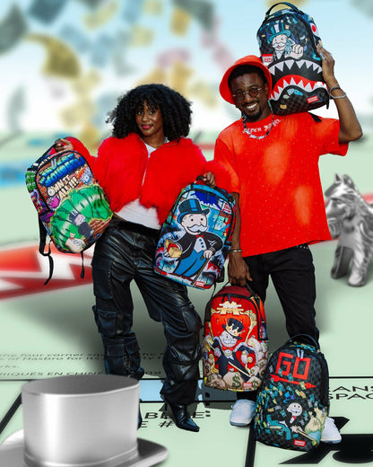 MONOPOLY MONEY MOVES BACKPACK | Sprayground sale