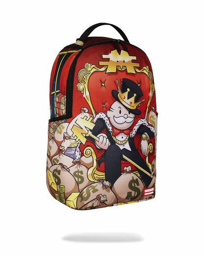 MONOPOLY GOLD EMPIRE THRONE BACKPACK | Sprayground Discount