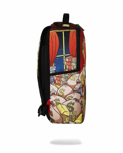 MONOPOLY GOLD EMPIRE THRONE BACKPACK | Sprayground Discount