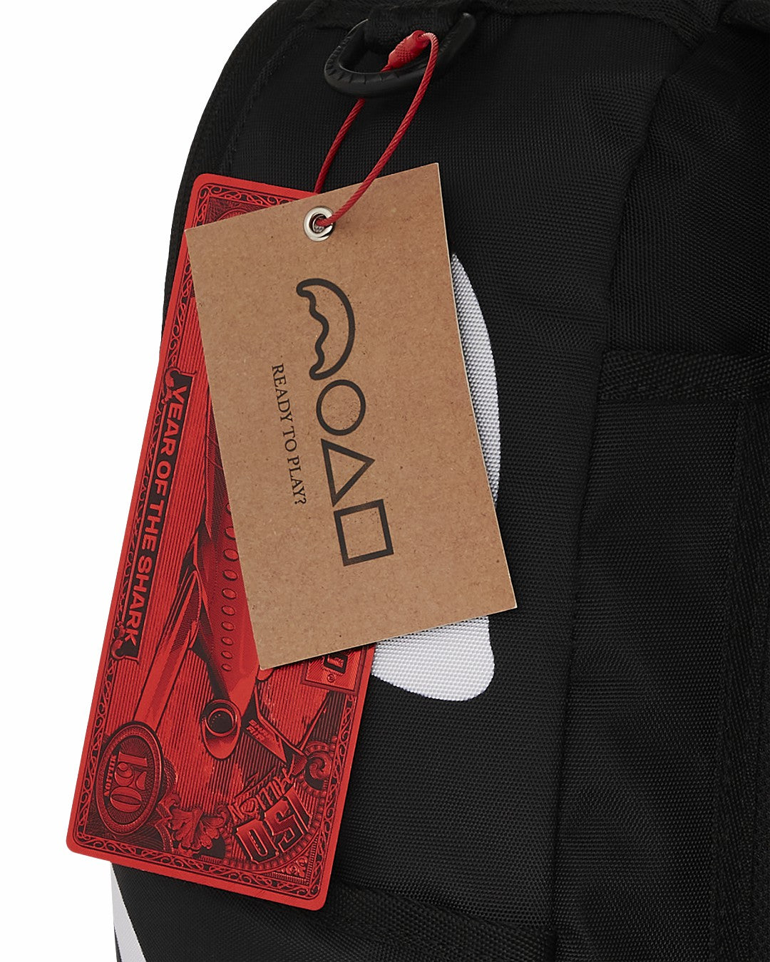 SQUID GAME COLLAB LOGO LOCKUP BACKPACK | Sprayground for sale