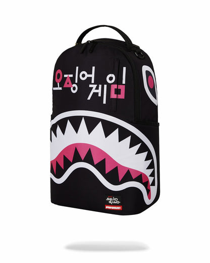 SQUID GAME COLLAB LOGO LOCKUP BACKPACK | Sprayground for sale