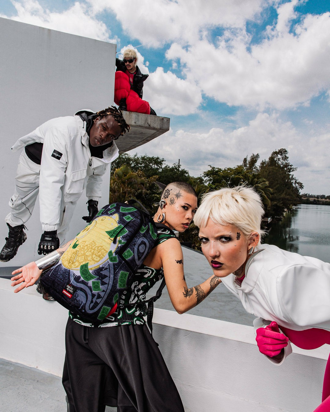 SQUID GAME COLLAB BIG STACKS BACKPACK | Sprayground Clearance