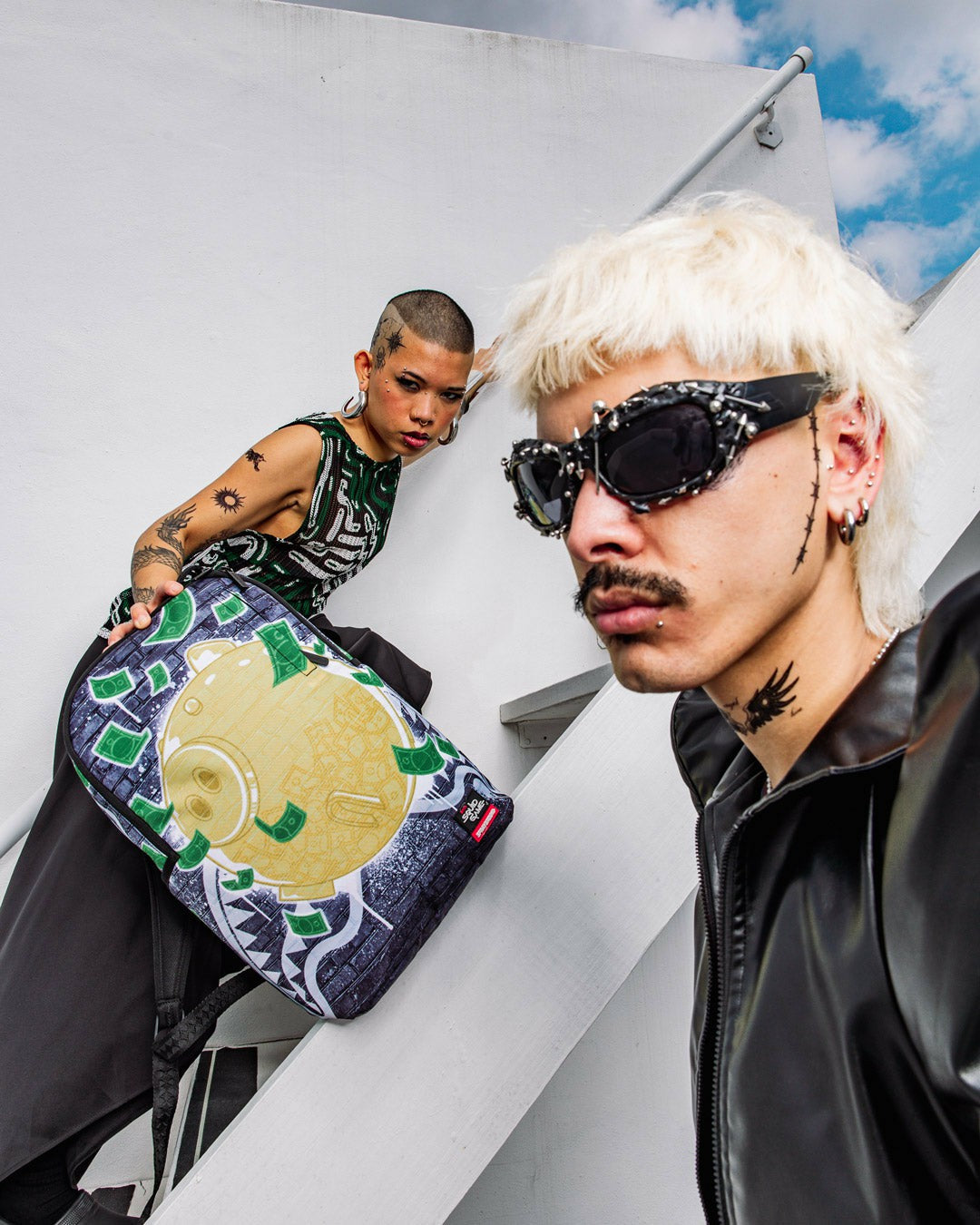 SQUID GAME COLLAB BIG STACKS BACKPACK | Sprayground Clearance
