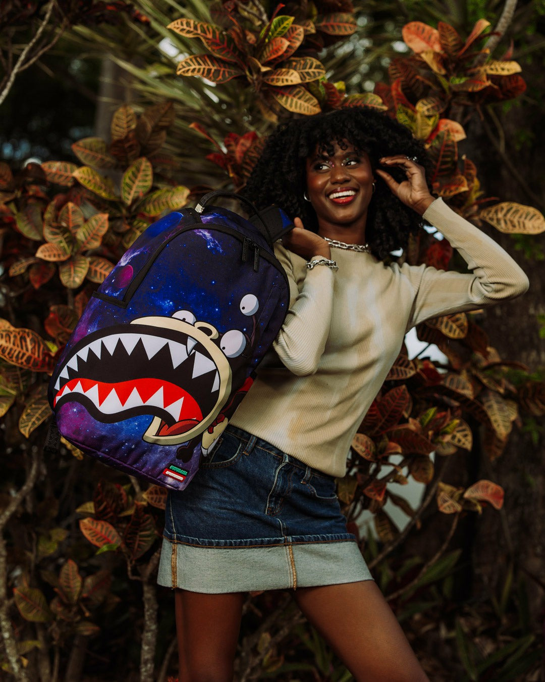 FUTURAMA NIBBLER EAT SHARK DLXR BACKPACK | Sprayground sale