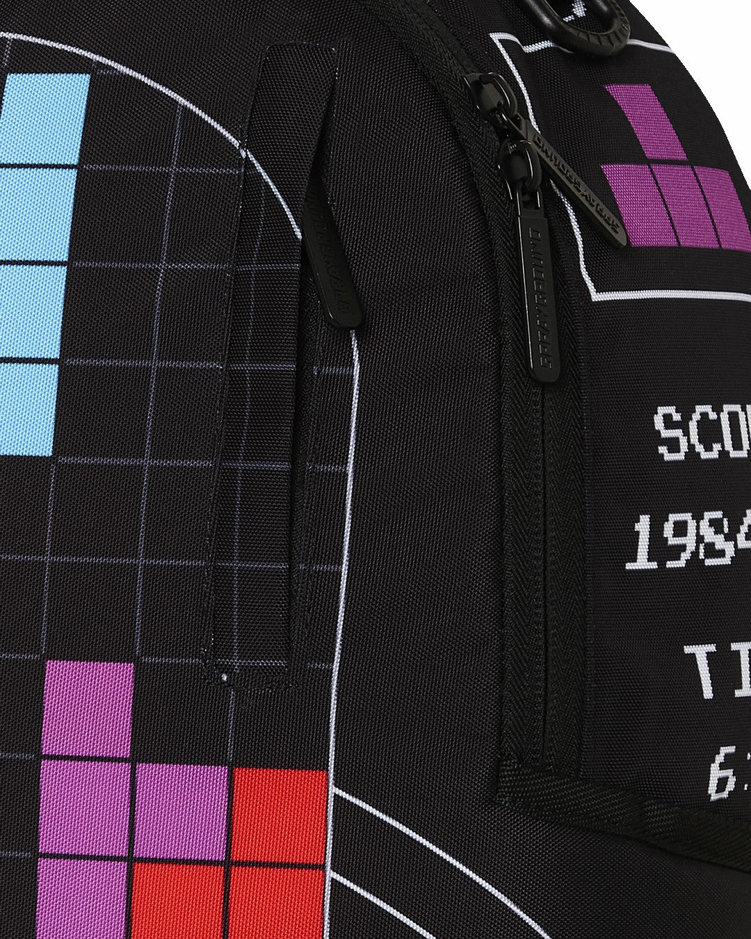 TETRIS WITH DIABLO AND MONEY BEAR BACKPACK | Sprayground Clearance