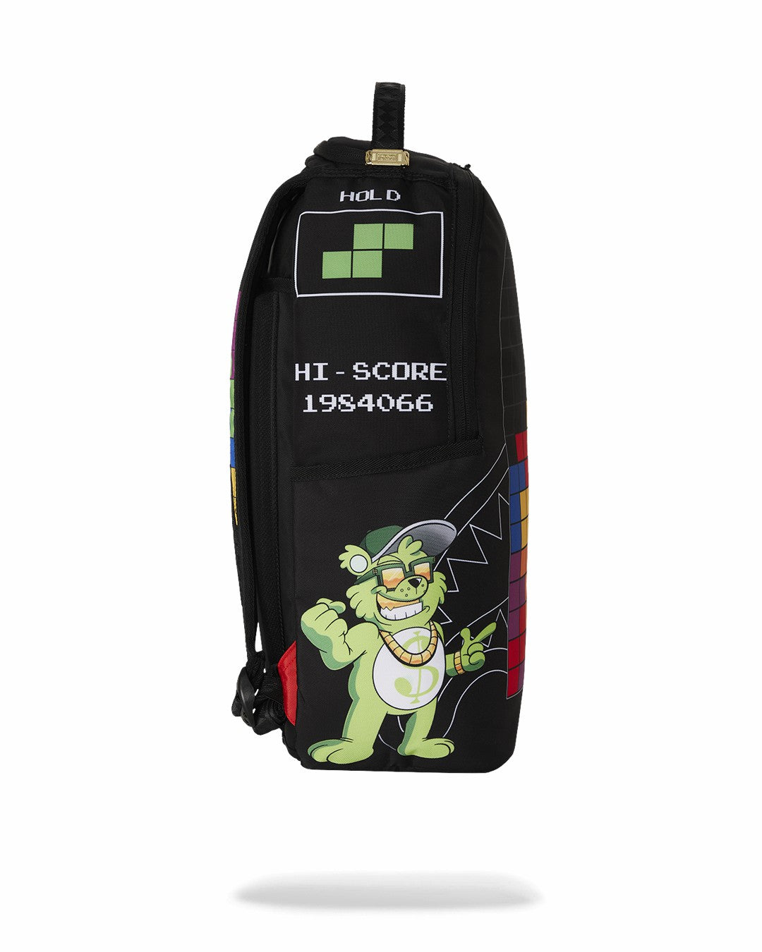 TETRIS WITH DIABLO AND MONEY BEAR BACKPACK | Sprayground Clearance