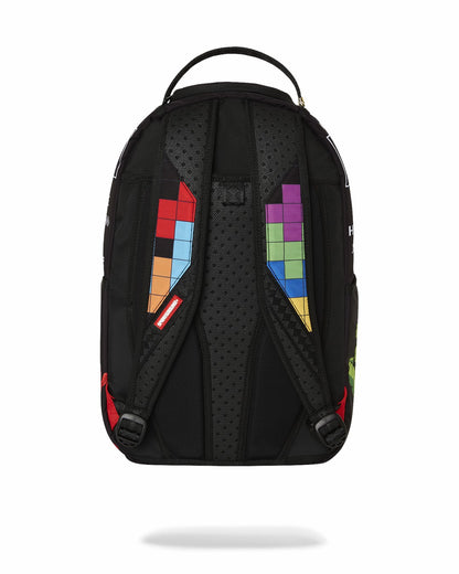 TETRIS WITH DIABLO AND MONEY BEAR BACKPACK | Sprayground Clearance