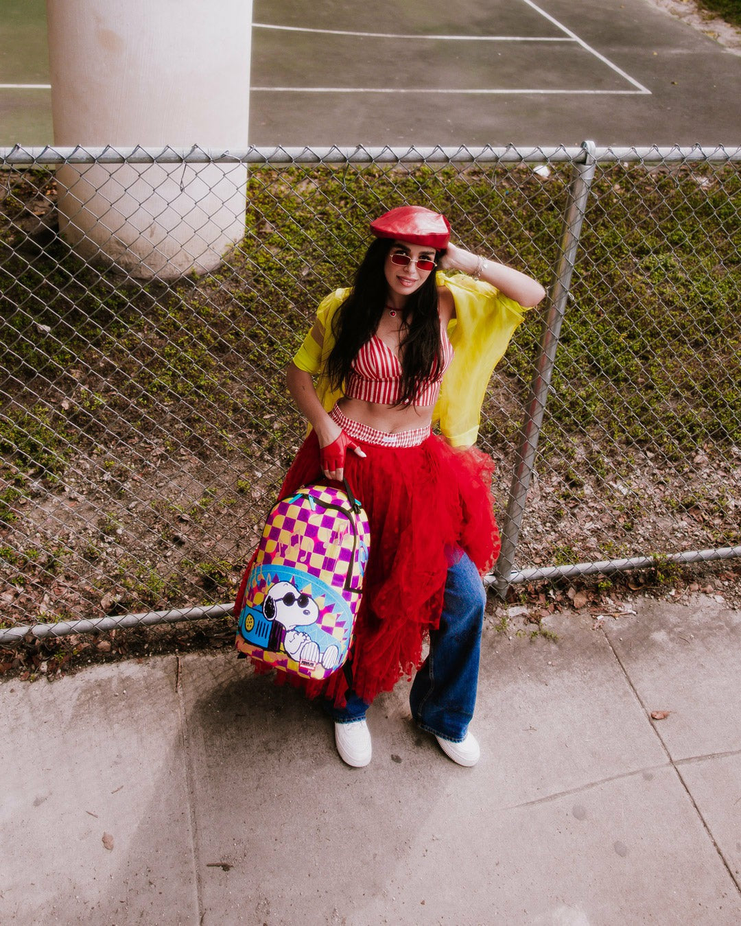 SNOOPY CHILLWAVE DLX BACKPACK | Sprayground Online