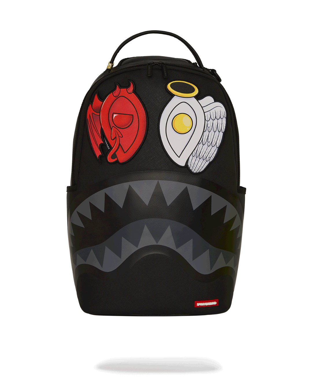 SPLIT SAINT VELCRO REMOVABLE 6 EYES SHARK BACKPACK | Sprayground for sale