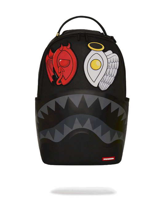 SPLIT SAINT VELCRO REMOVABLE 6 EYES SHARK BACKPACK | Sprayground for sale