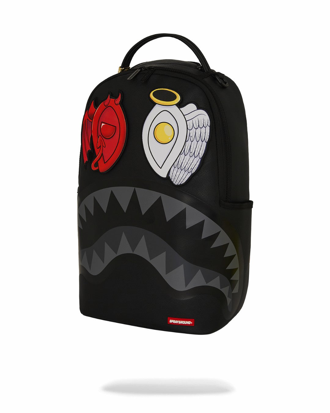 SPLIT SAINT VELCRO REMOVABLE 6 EYES SHARK BACKPACK | Sprayground for sale