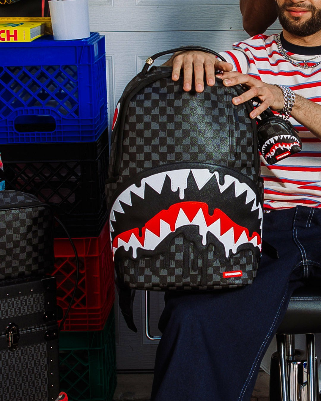 SHARKS IN PARIS THUNDERDRIP BACKPACK | Sprayground Near Me