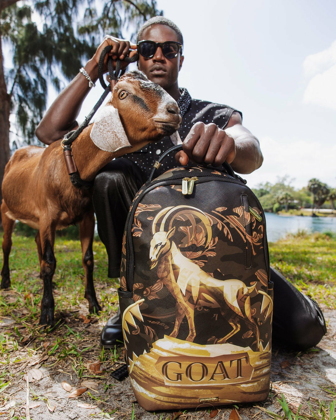 THE GOAT DLXSV BACKPACK | Sprayground for sale