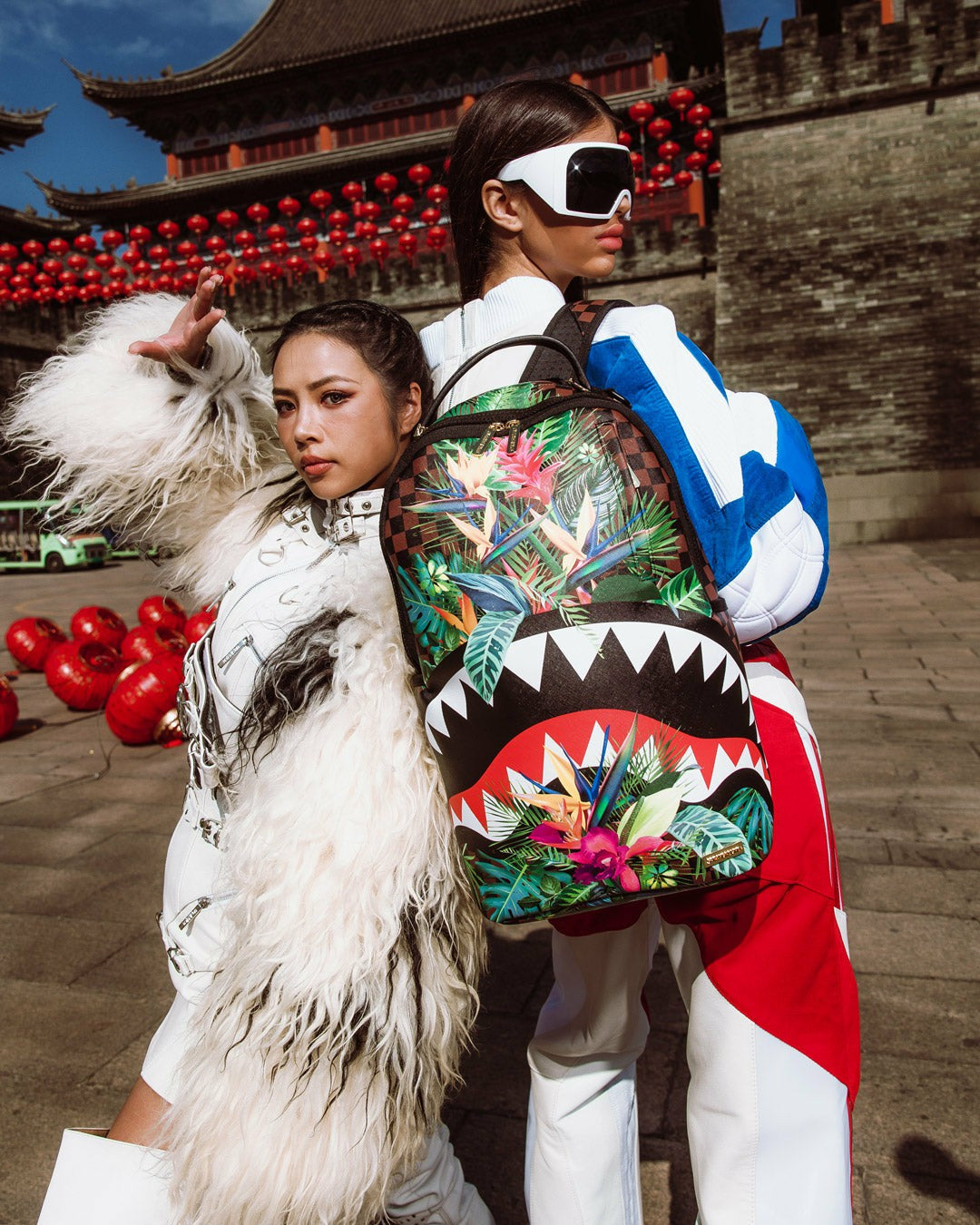 TROPICAL CHECK DLXSV BACKPACK | Sprayground sale