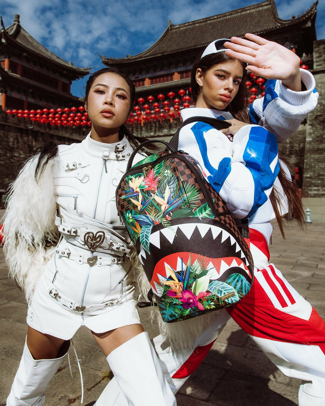 TROPICAL CHECK DLXSV BACKPACK | Sprayground sale