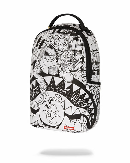 DOODLE KING BACKPACK | Sprayground Discount