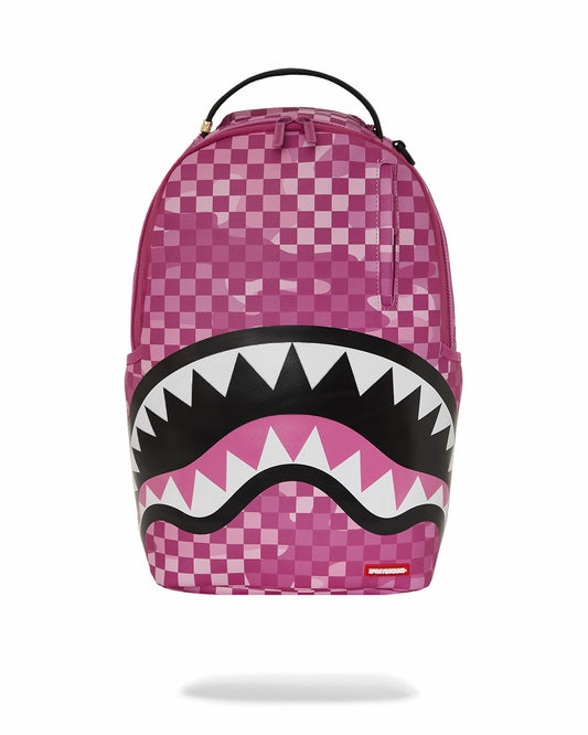 PINK CAMOCHECK BACKPACK | Sprayground for sale