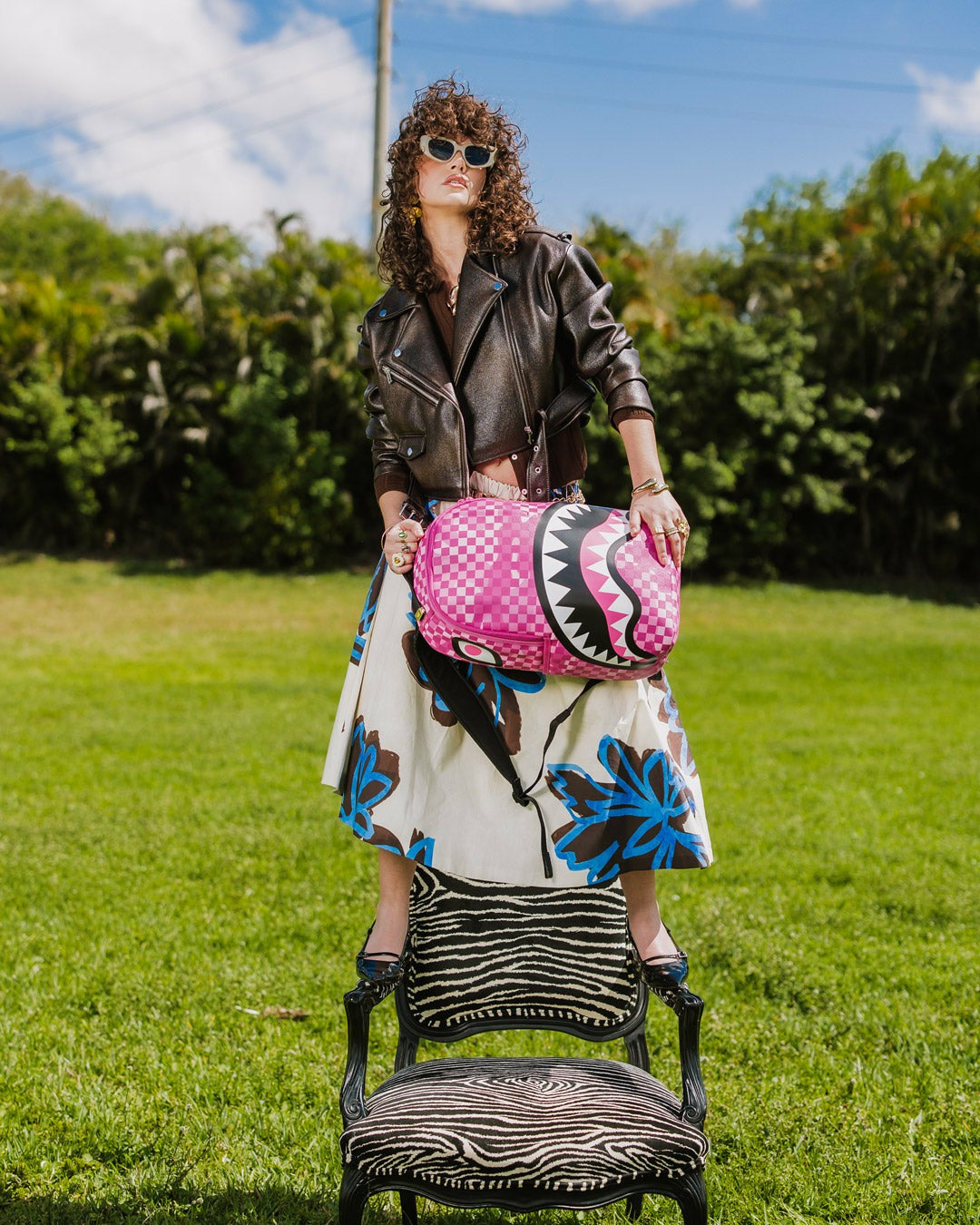 PINK CAMOCHECK BACKPACK | Sprayground for sale