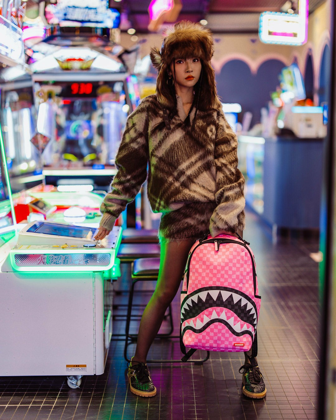 PINK PARADISE DLXSV BACKPACK | Sprayground Clearance