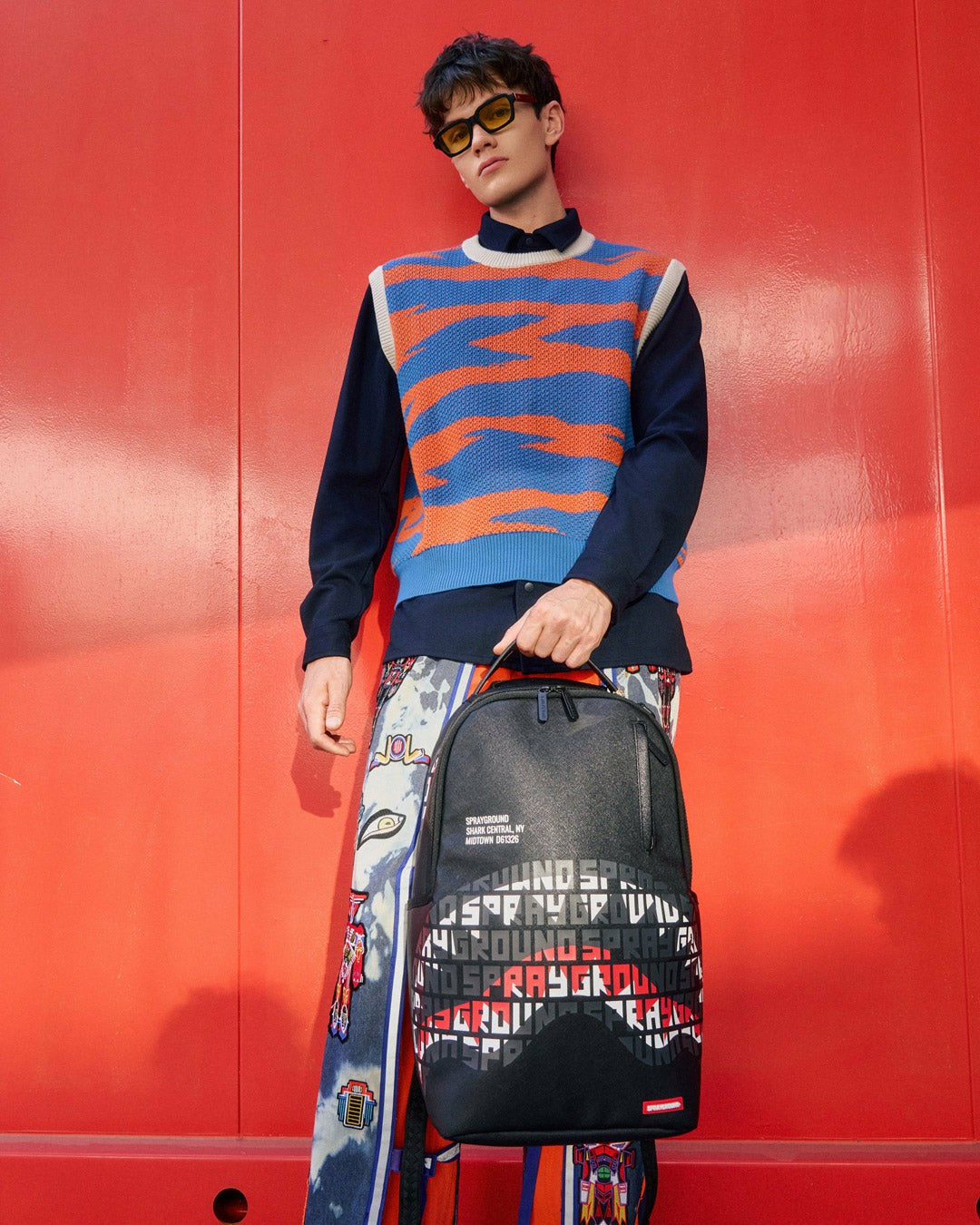 SHARK CENTRAL SHARKCODE BACKPACK | Sprayground Online
