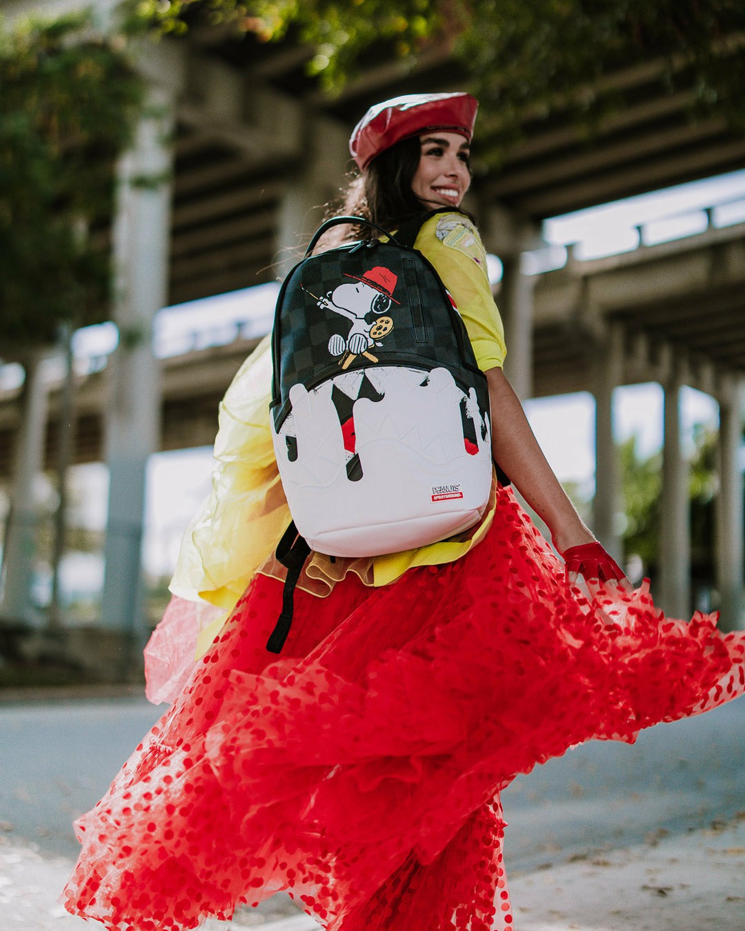 SNOOPY ART BITE DLXSV BACKPACK | Sprayground Online